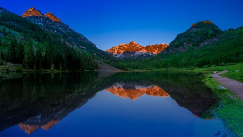 Maroon Bells Sunrise Wallpaper