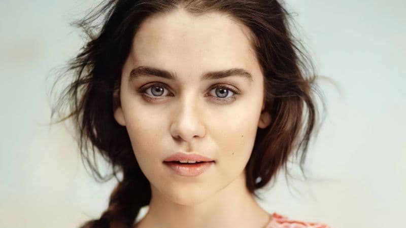 Emilia Clarke 5K Phone Wallpaper