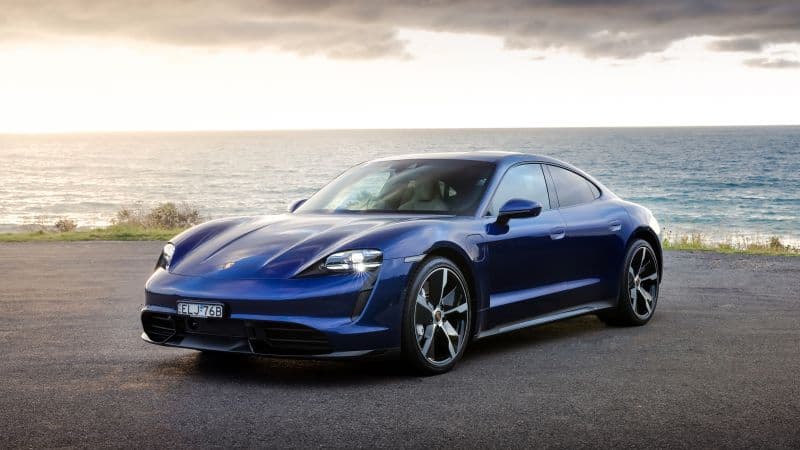Porsche Taycan Turbo 2021 Wallpaper