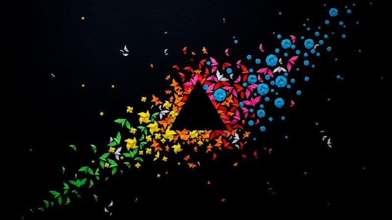 Paper Art Origami Wallpaper