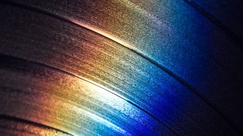 Light on record Closeup Wallpaper