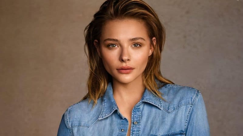 Chloe Grace Moretz 5K Wallpaper