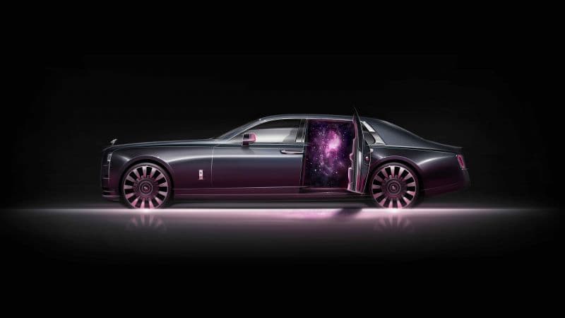 Rolls-Royce Phantom EWB Tempus Collection AMOLED Wallpaper
