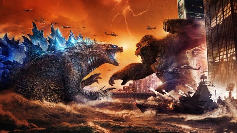Godzilla vs Kong Boss Fight Wallpaper