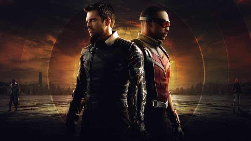 The Falcon and the Winter Soldier 5K Wallpaper