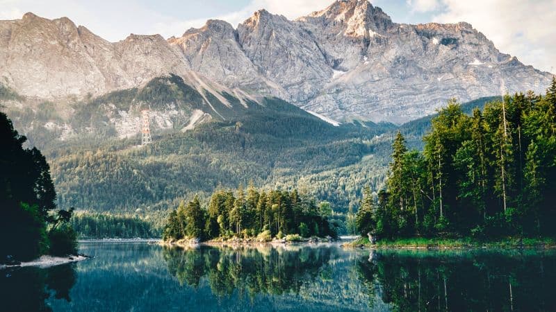 Lake Mountains Wallpaper