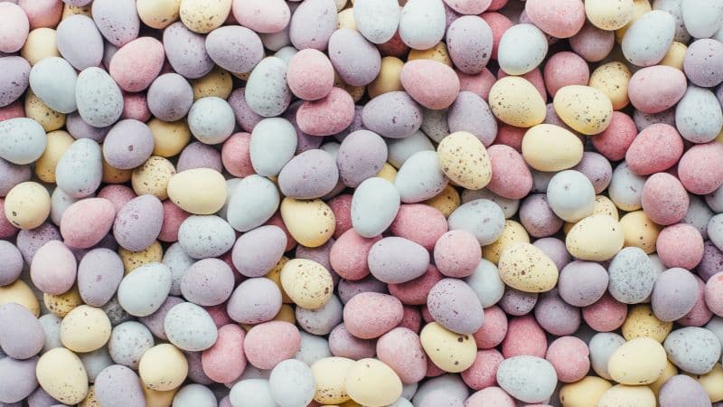 Easter eggs Colorful Wallpaper