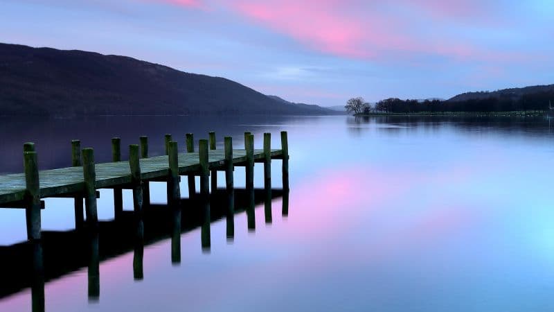 Jetty Wooden pier Wallpaper