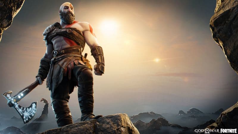 Kratos Fortnite Wallpaper