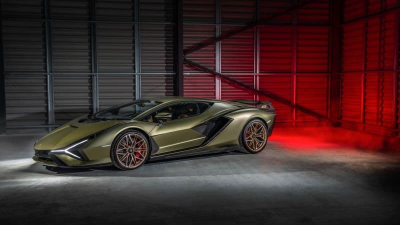 Lamborghini Sián FKP 37 Luxury sports car Wallpaper