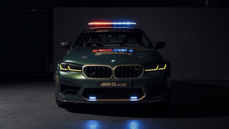 BMW M5 CS MotoGP Safety Car Wallpaper