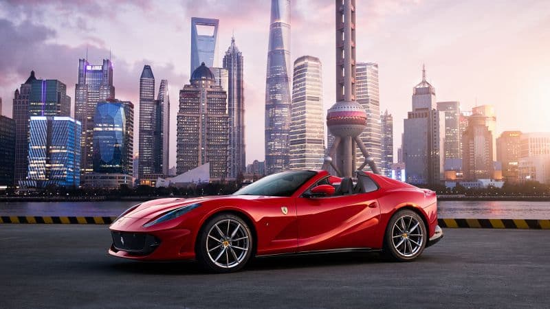 Ferrari 812 GTS Shanghai Wallpaper