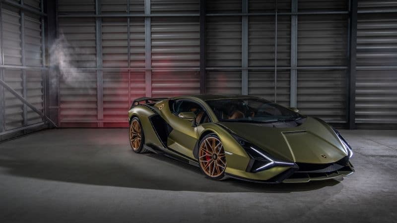 Lamborghini Sián FKP 37 Futuristic Wallpaper