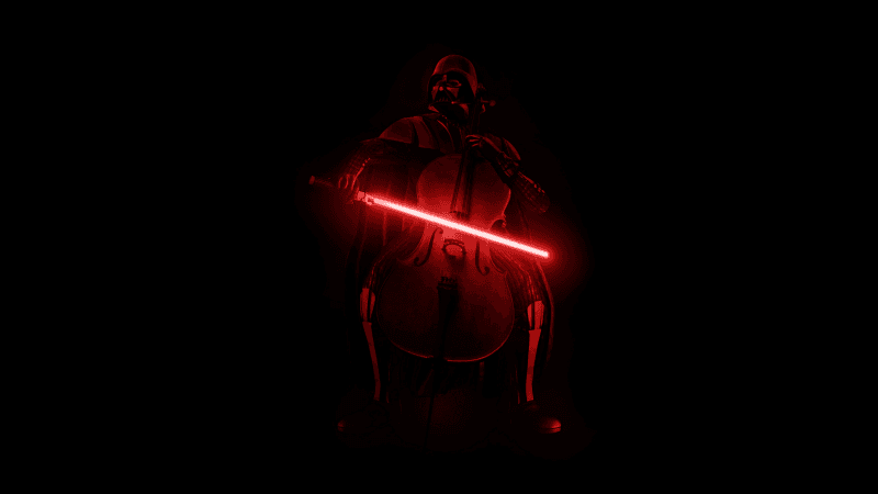 Darth Vader Violin Wallpaper