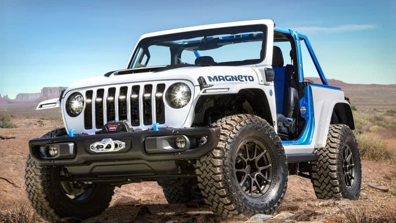 Jeep Wrangler Magneto Off-roading Wallpaper