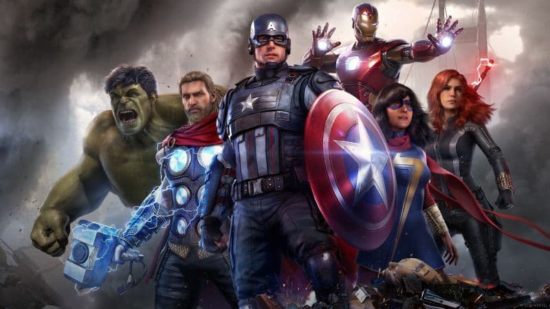 Marvel's Avengers PlayStation 5 Wallpaper