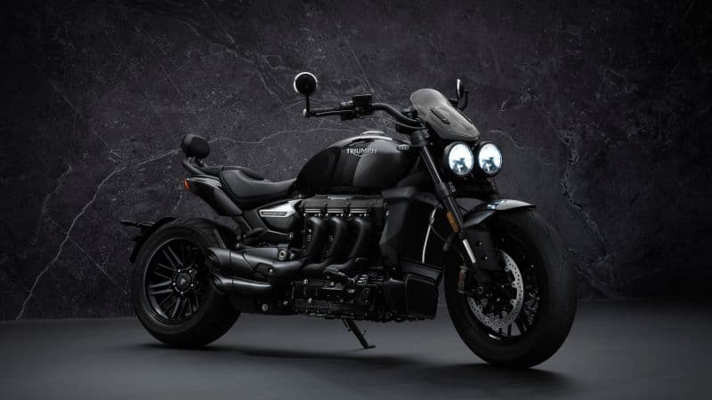 Triumph Rocket 3 GT Triple Black Limited edition Wallpaper