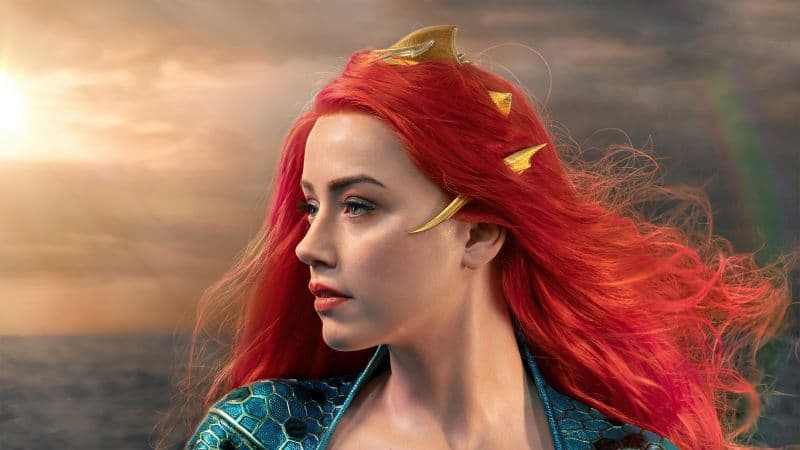 Amber Heard as Mera in Aquaman Wallpaper