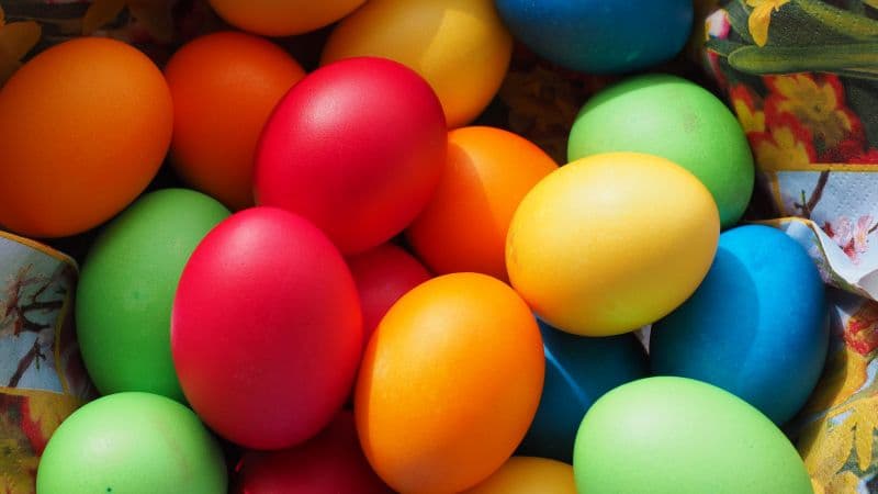 Easter eggs Happy Easter Wallpaper
