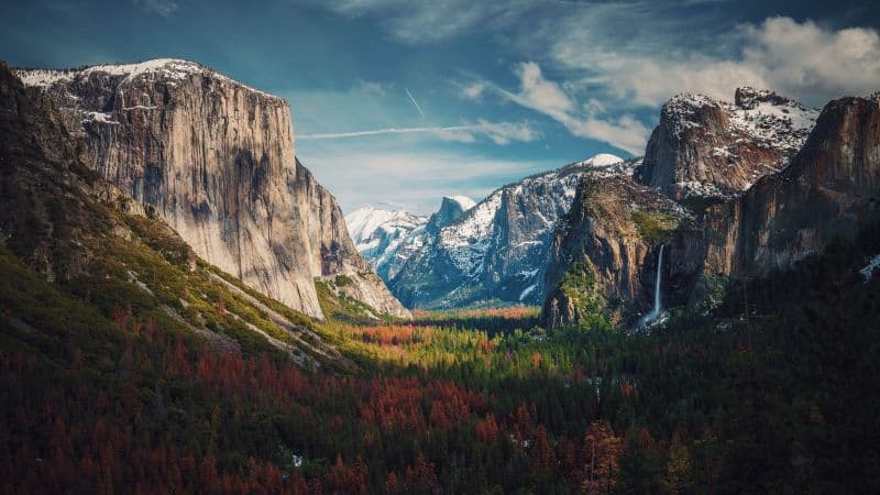 Yosemite Valley Glacier mountains Wallpaper