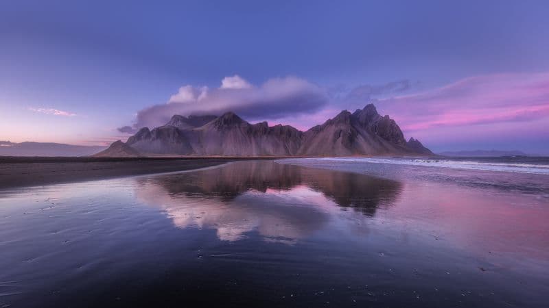 Vestrahorn mountain Iceland Wallpaper