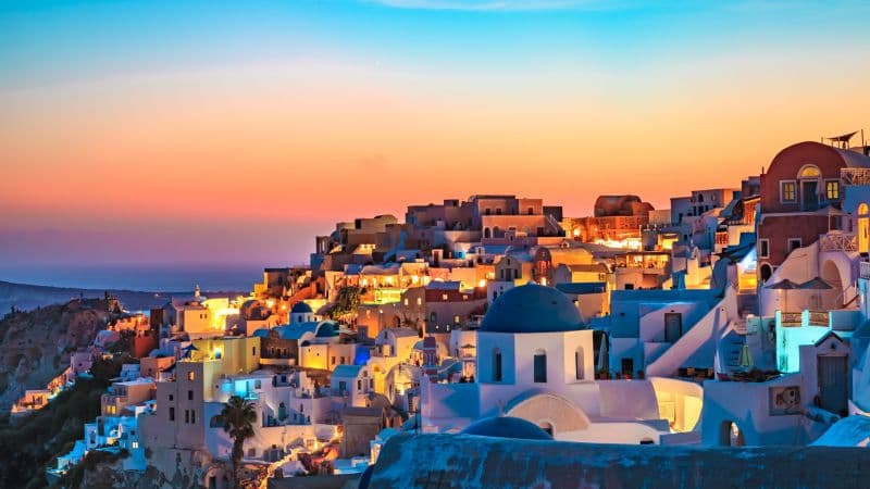 Oia Santorini Wallpaper