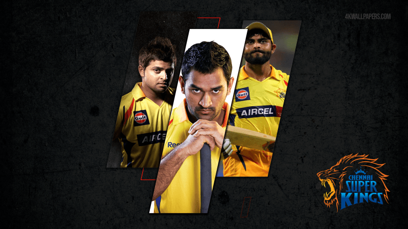 Chennai Super Kings Team CSK Wallpaper