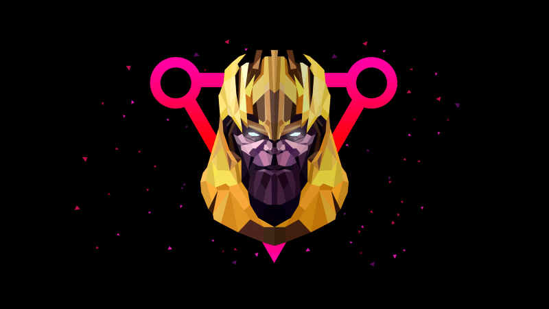 Thanos AMOLED Wallpaper