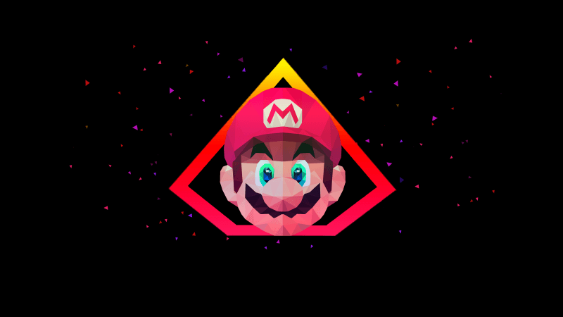 Super Mario AMOLED Wallpaper