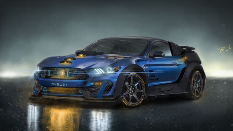 Shelby GT350R Bodykit Wallpaper