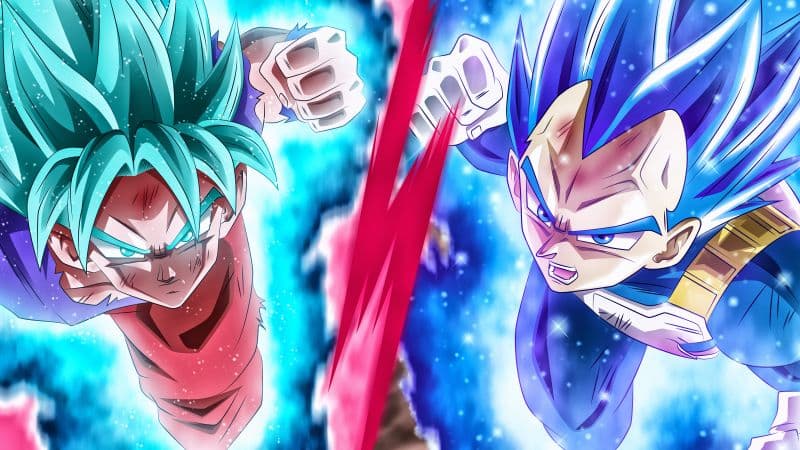 Goku vs Vegeta Dragon Ball Super Wallpaper