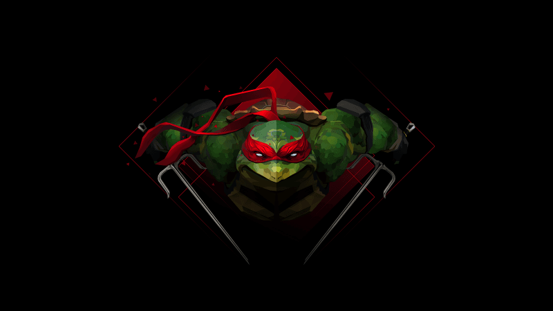 Raphael TMNT Wallpaper