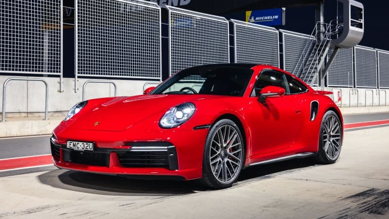 Porsche 911 Turbo Red cars Wallpaper