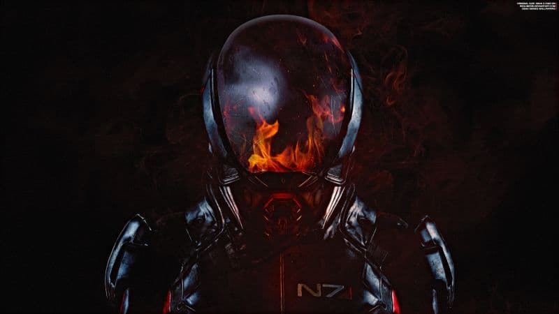 Mass Effect: Andromeda N7 Armor Wallpaper