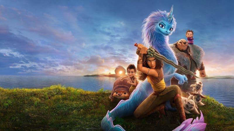 Raya and the Last Dragon Movie poster Wallpaper
