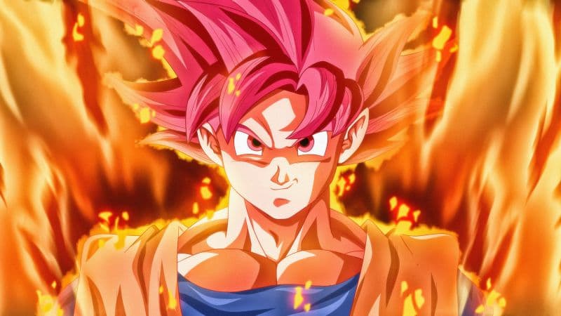 Super Saiyan God Goku Wallpaper