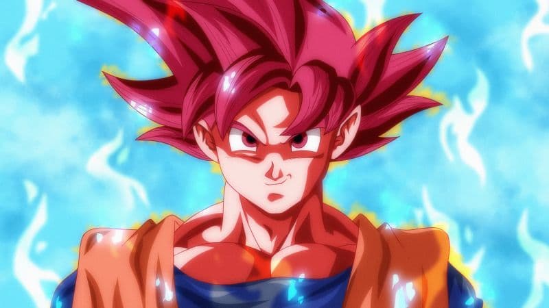 Goku Super Saiyan God Wallpaper