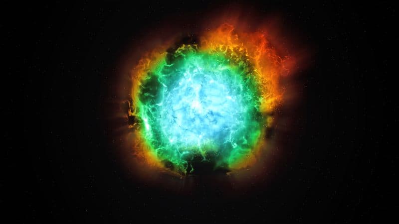 Supernova Deep space Wallpaper