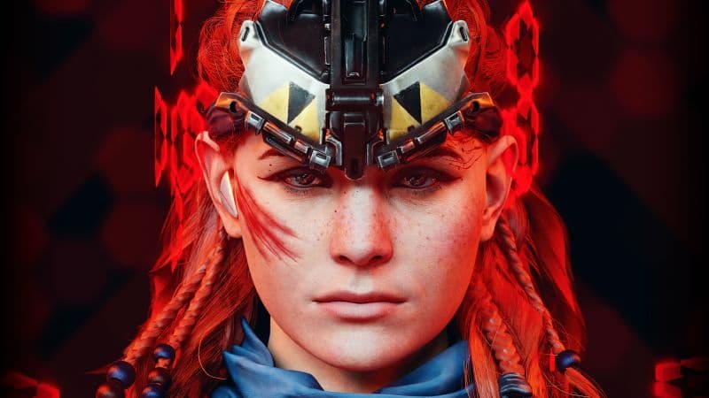 Aloy in Horizon Zero Dawn iPhone Wallpaper