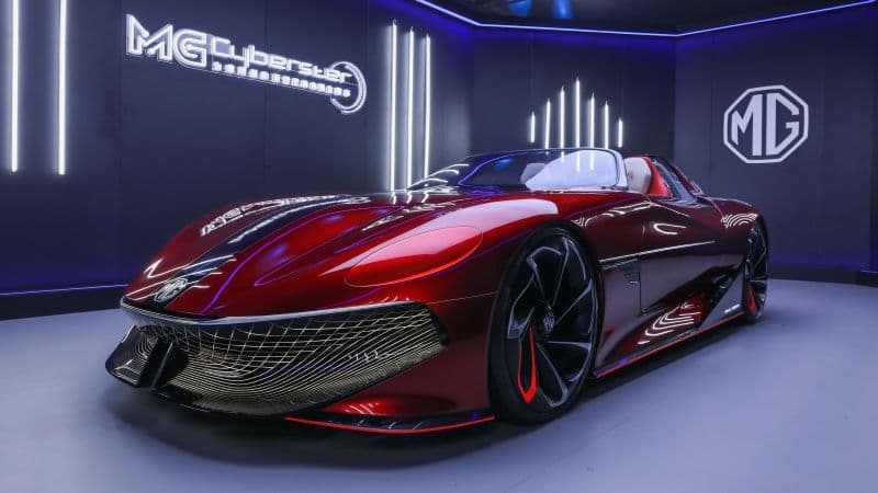 MG Cyberster Concept Electric Sports cars Wallpaper