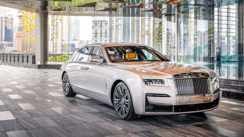 Rolls-Royce Ghost Extended Wheelbase 2021 Wallpaper