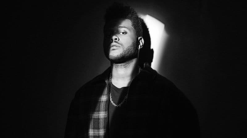 The Weeknd Monochrome Wallpaper