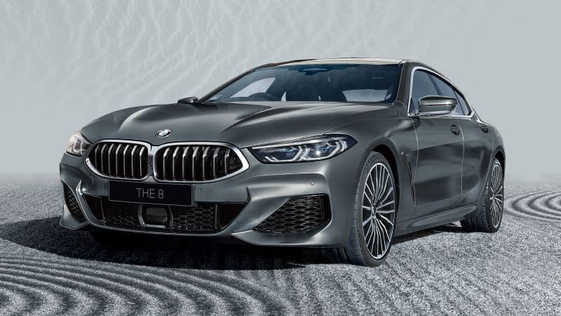 BMW 8 Series Gran Coupé Grey Wallpaper