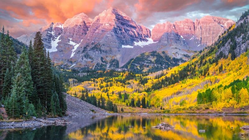 Maroon Bells Lake Wallpaper