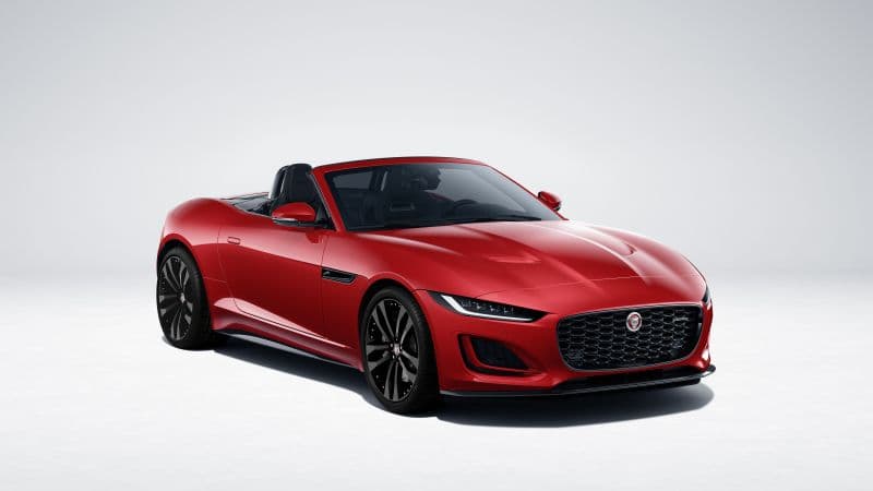 Jaguar F-Type R-Dynamic Black Convertible Wallpaper