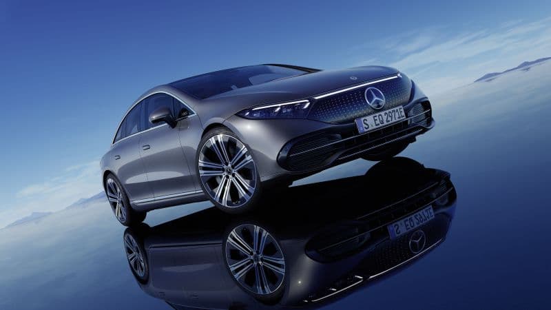 Mercedes-Benz EQS 450+ 2021 Wallpaper