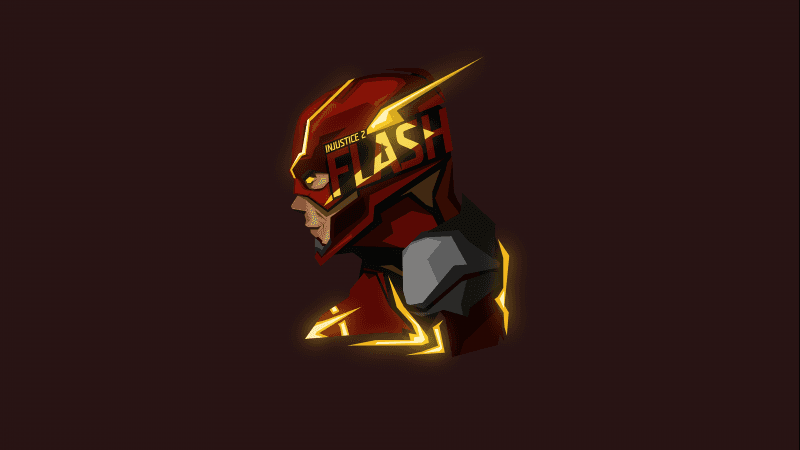 The Flash DC Superheroes Wallpaper