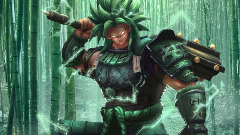 Broly Samurai Wallpaper