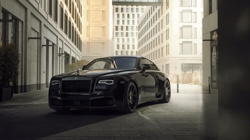 Spofec Rolls-Royce Wraith Black Badge Overdose Wallpaper