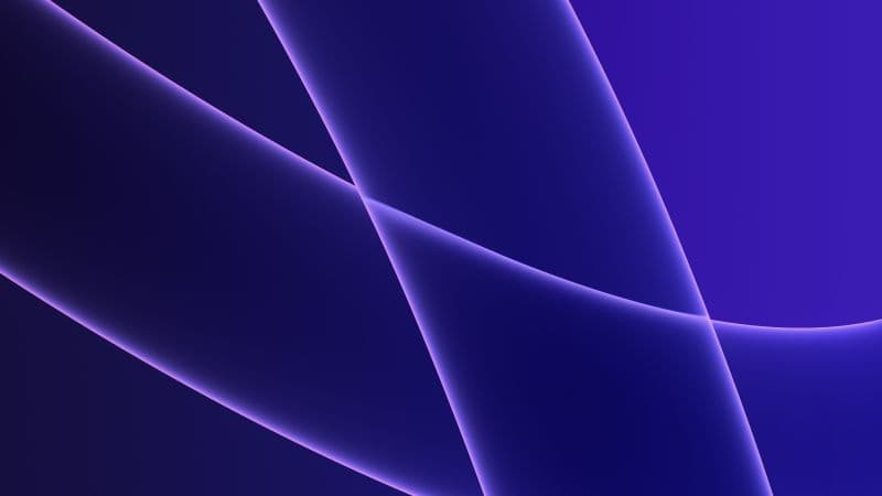 iMac 2021 Purple background Wallpaper